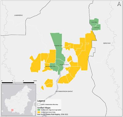 Cost reduction for upscaling voluntary sustainability standards: the case of independent oil palm smallholders in Central Kalimantan, Indonesia